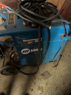 Miller syncro wave 200 tig stick welder