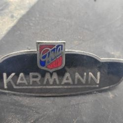 karmann ghia fender badge