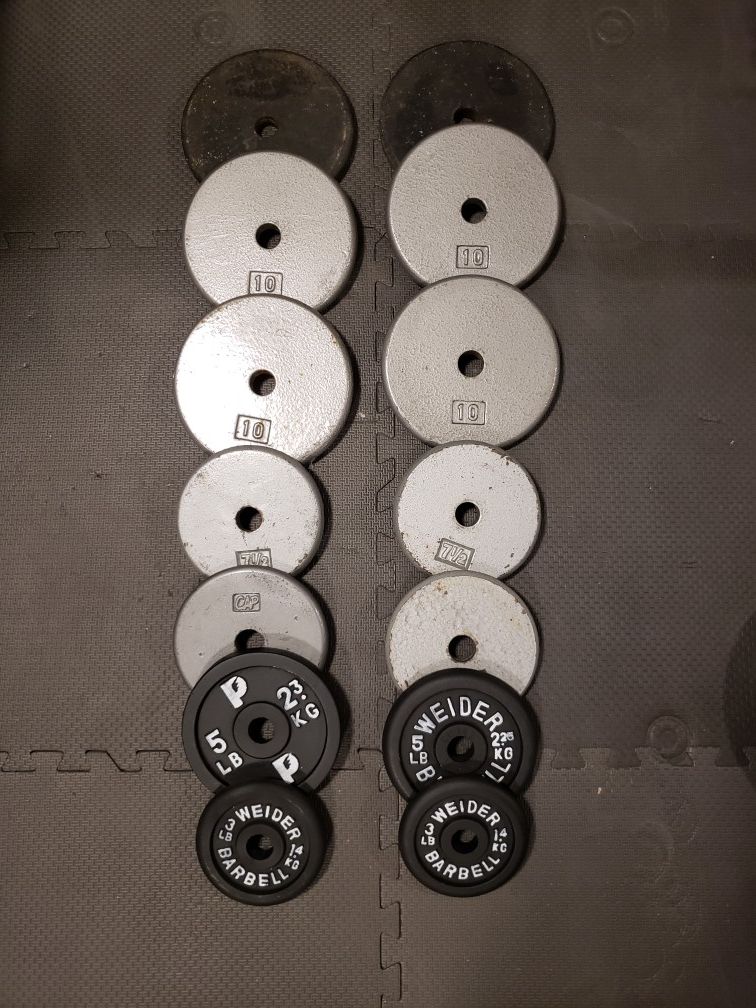 101lbs of standar weights