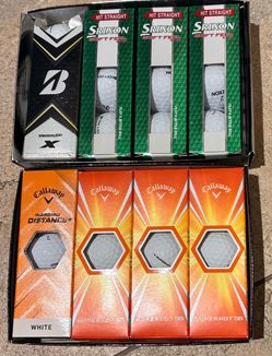 2 Dozen Brand New Mix of 1 Dozen Callaway, 9 Srixon and 3 Bridgestone Golf Balls ⛳️ ———