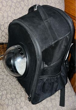 Backpack Cat Carrier - Black - Boots & Barkley™: Small Breed, 15lbs Capacity, 16" Height
