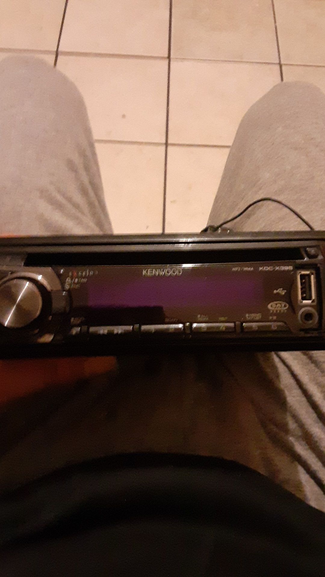 Kenwood stereo USB aux disc