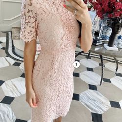 Blush Pink Dress - Size Small