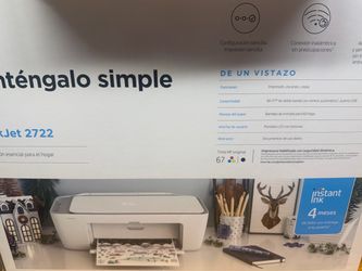 Hp printer 2722