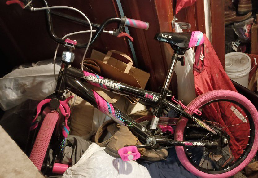 New, Kent, Spar kles Girls Bike, 18-in, New,