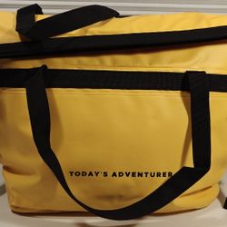 “NEW” TODAY’S ADVENTURE 24 CAN FULL-INSULATED ULTRA DRY PACK COOLER BAG (WATERPROOF) Yellow 🌞 Summer ⛱️