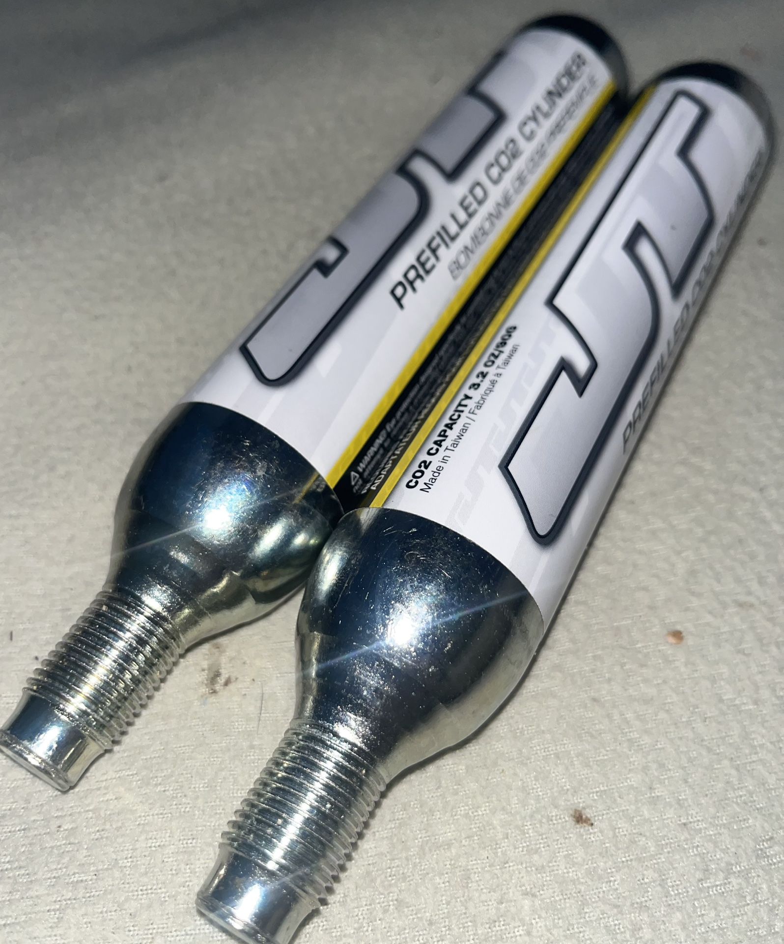 JT  Pre-Filled Co2 Cylinder  3.2 oz/90G