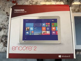 Toshiba Encore 2 tablet (battery is dead)