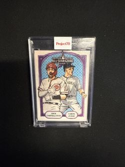 2021 Topps Project 70 Nick Castellanos/Aaron Judge Card ASG7 - by Blake Jamieson