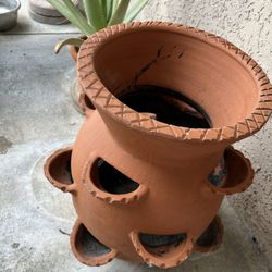Terracotta Strawberry Plant Pot
