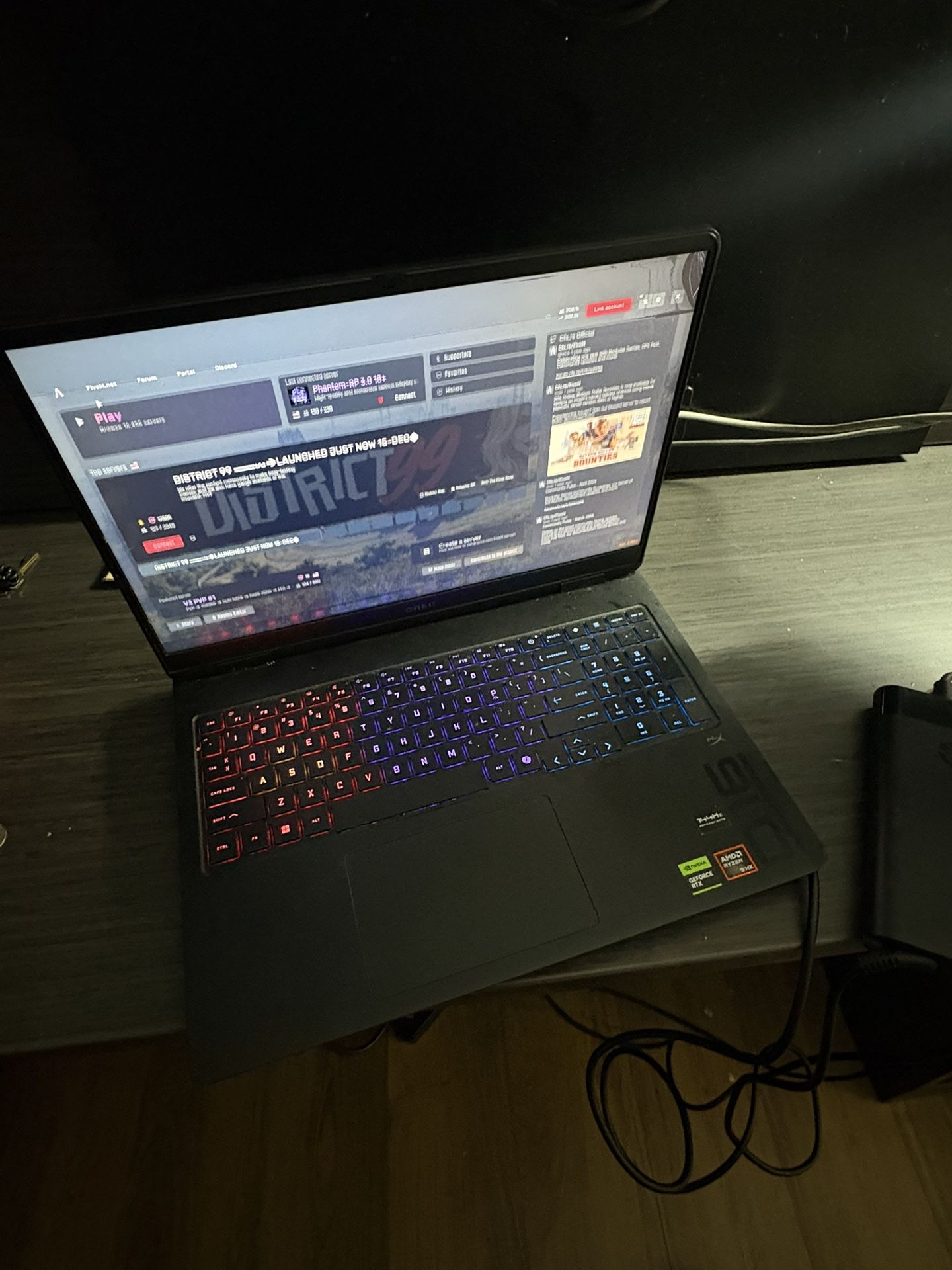 HP OMEN Gaming Laptop w/ Monitor Included