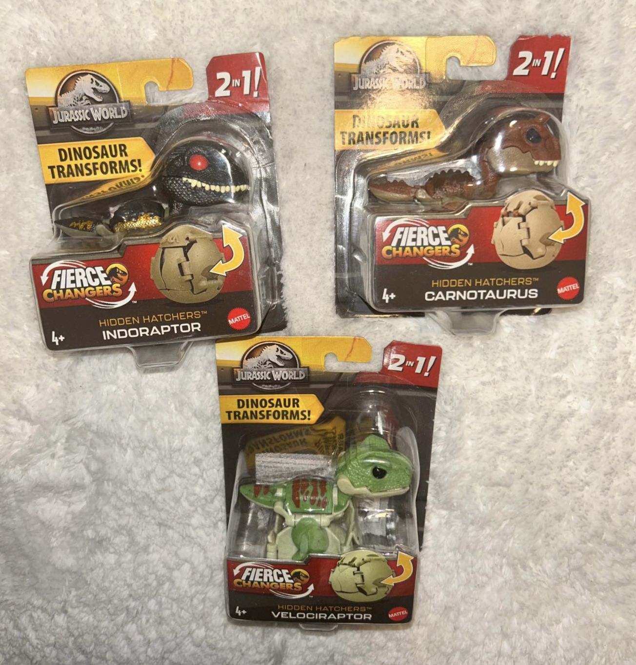 Jurassic World dinosaurs Transform Bundle