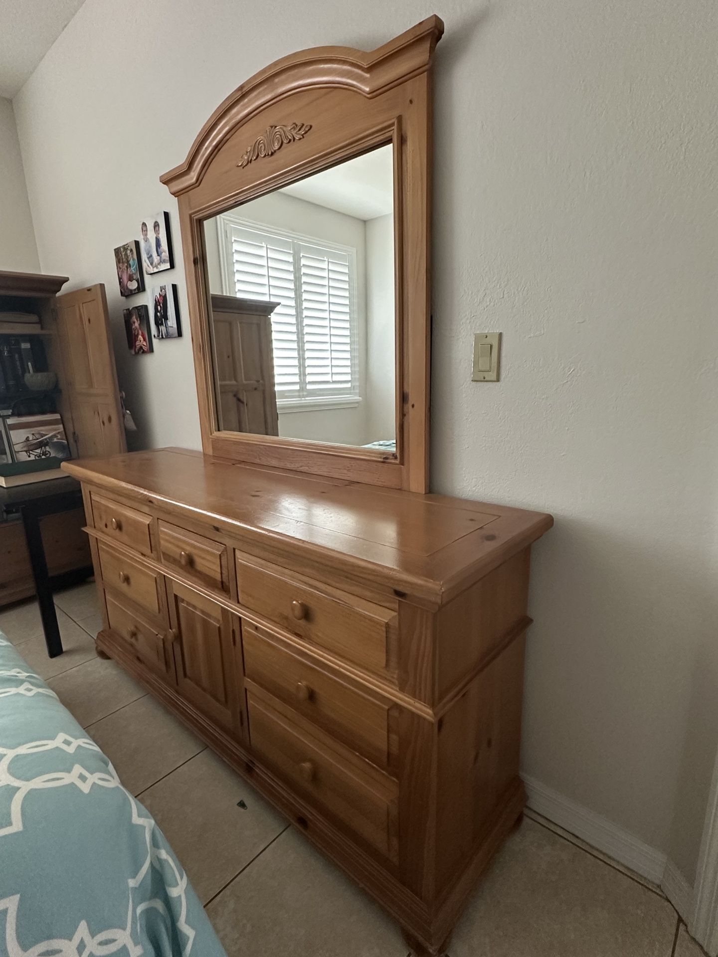 Bureau With Mirror $250