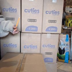 Cuties Size 3 Diapers 200 Count