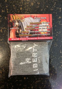 SACK-UPS PISTOL SACK, GUN SOCK