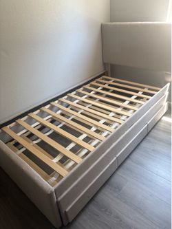 Twin size trundle bed