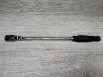 Snap-on THLLF72 3/8" Long Handle Flex Head Ratchet Blue (A1D031487)
