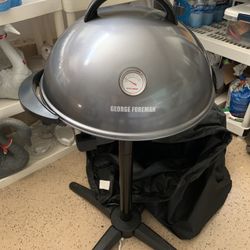 George Foreman Electric Grill Indoor Outdoor With Cover