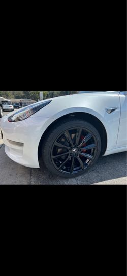 Tesla model 3 19” new set of turbine style new rims new tires set