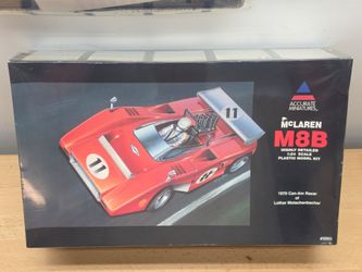 Original Accurate Miniatures McLaren M8B  plastic model kit