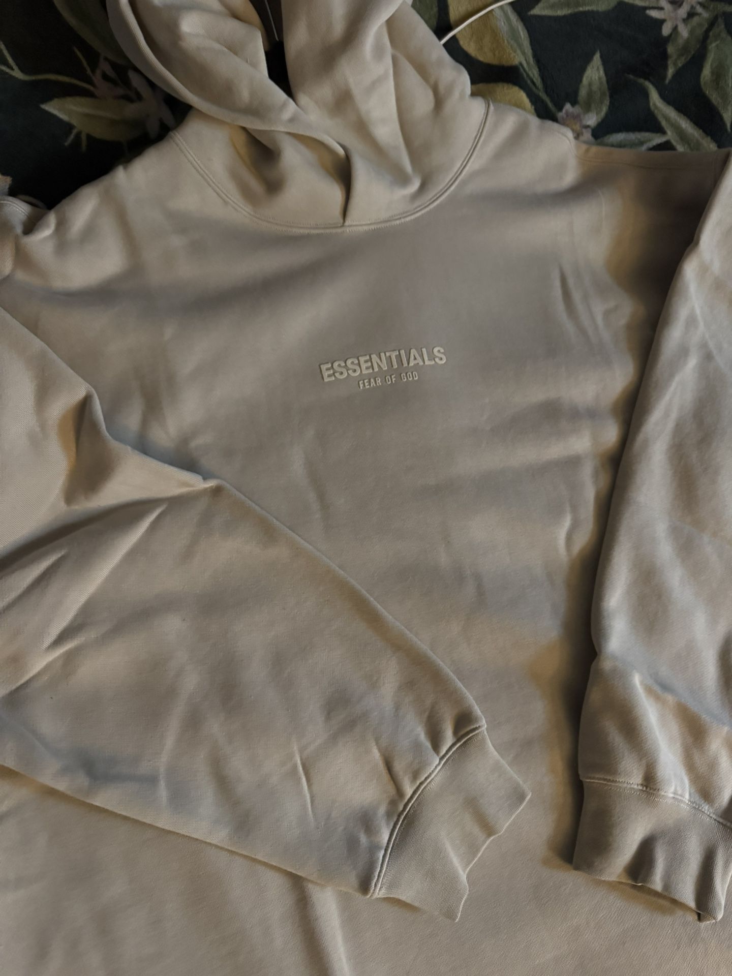 Wheat 2xl Fear Of God Essentials Fog Hoodie NWT