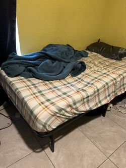 Twin XL BED FRAME + Mattress