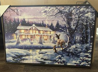 Christmas Picture Painting Art 