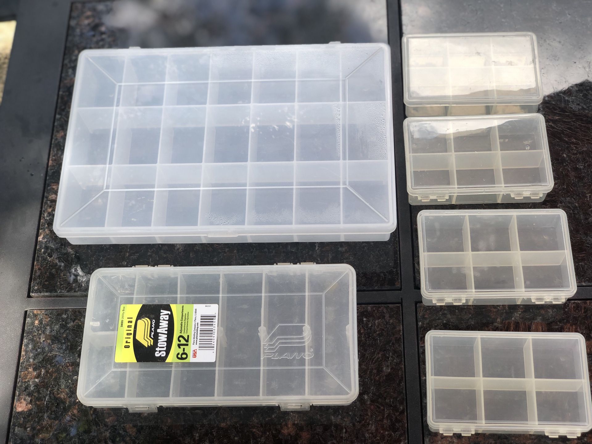 Plastic Fishing Lure Storage Boxes (6)