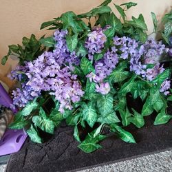 MULTIPLE SILK GLOWER ARRANGEMENTS 