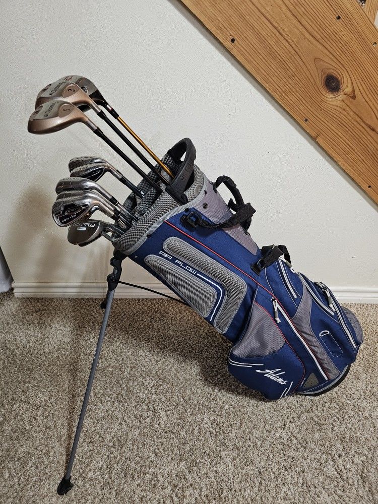 Full Beginners Set Of Golf Clubs - Adams