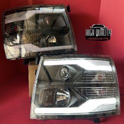 Chevy Silverado 2007. 2013 Headlights.