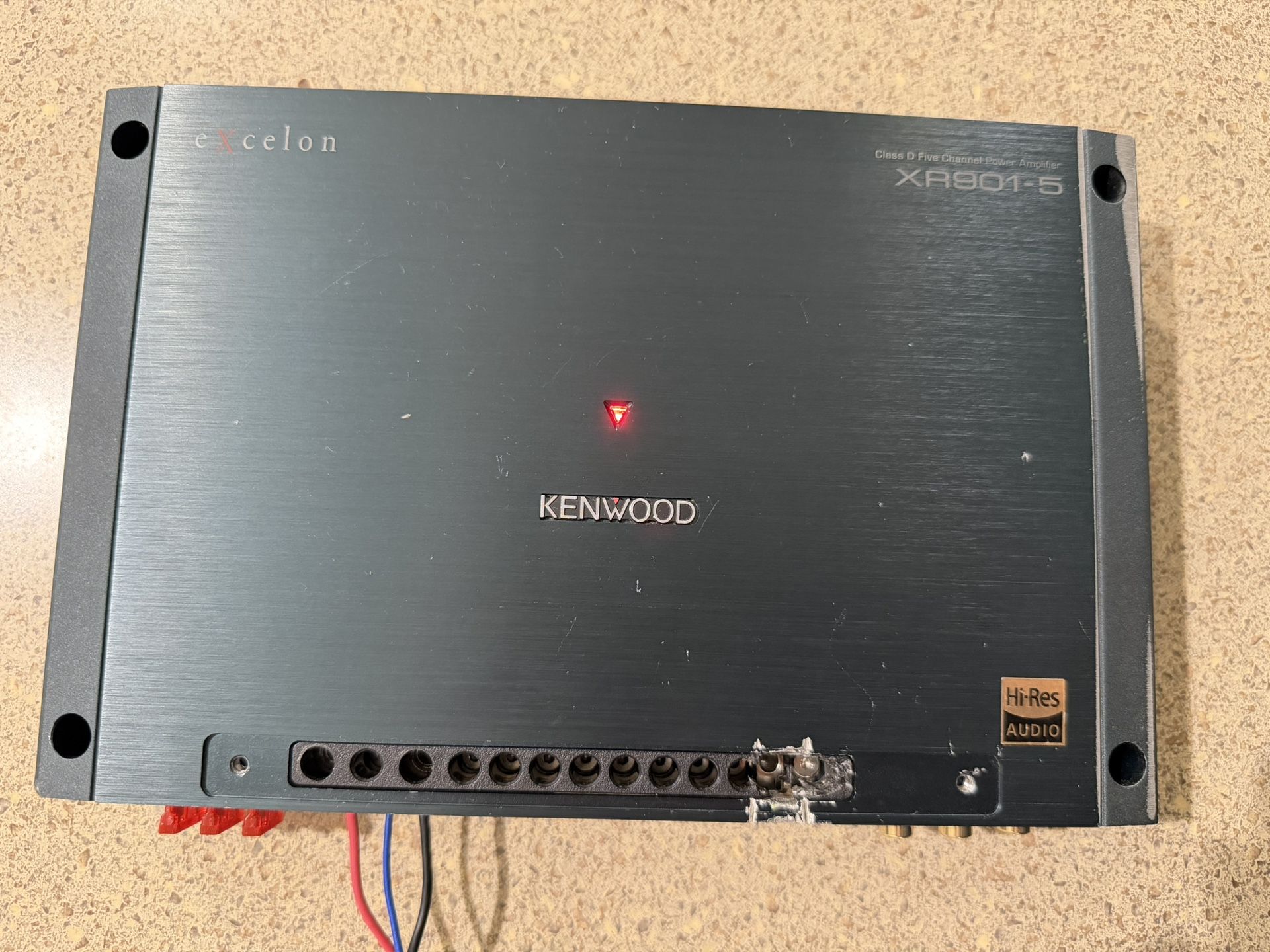 Amp Car Amplifier Kenwood Excelon X Series Class D 5channel Amplifier sub 800watts Rms and 400w voice channel 