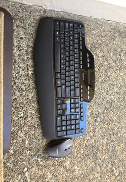 Computer wireless keyboard and mouse