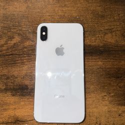 iPhone X 128gb Silver Unlocked - NO SIM