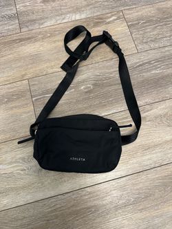 Athleta Black Crossbody Sling Bag
