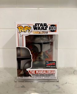 Mandalorian 330 (NYCC Official) & Boba Fett (Action pose) Funko Pop