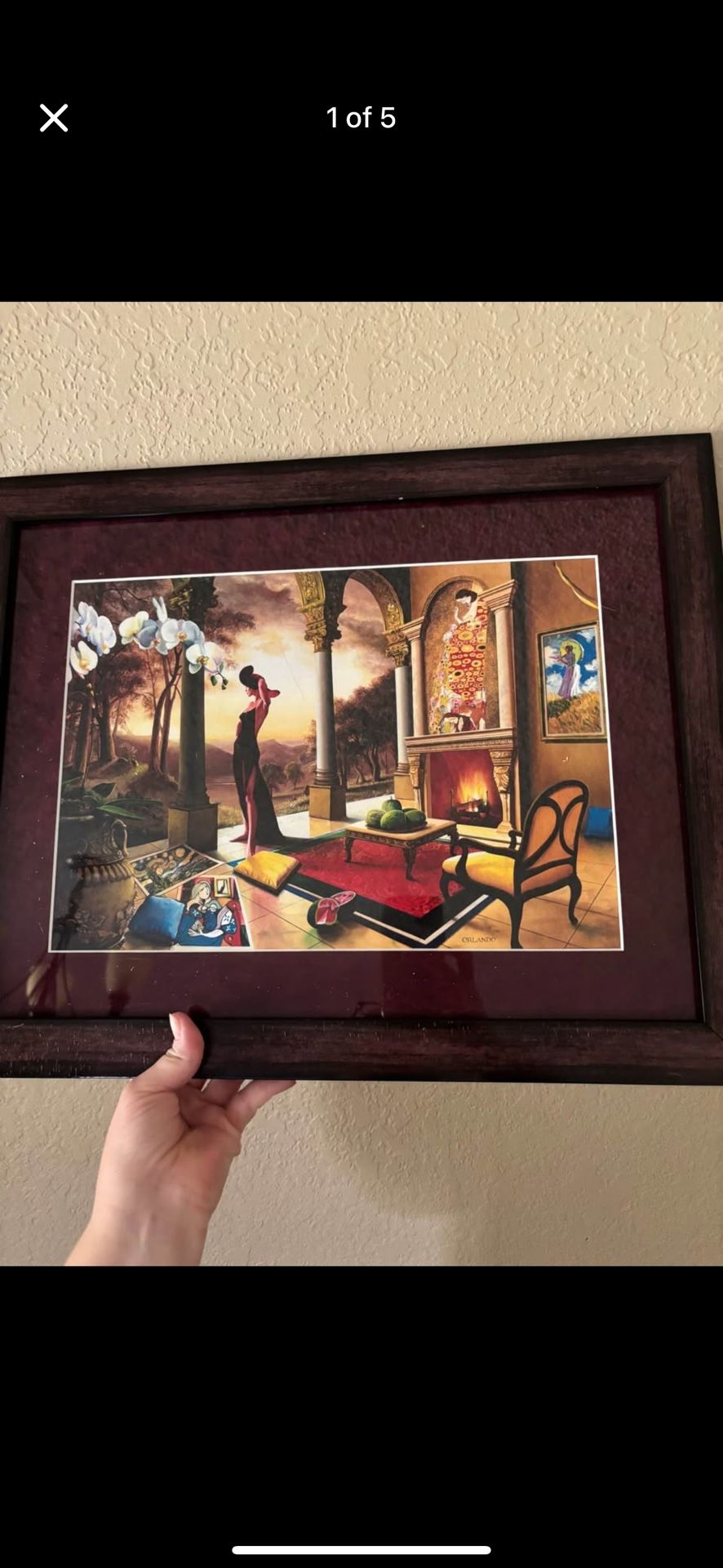 Orlando Quevedo Framed Print
