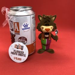Funkoween 2021 Frute Brute Funko Shop Soda - LE 5000 FLOCKED BRAND NEW 