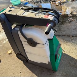 bissell Big Green Machine Carpet Cleaning Machine With Upholstery Tool Attachment