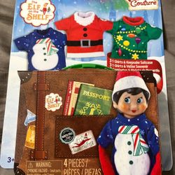 The Elf on the Shelf Claus Couture Collection Tees set