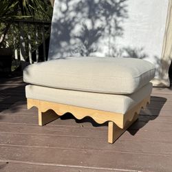 Urban outfitters Wooden Ottoman 