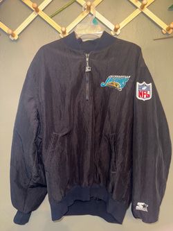 Authentic Vintage Starter Jacksonville Jaguars Quarter Zip Windbreaker