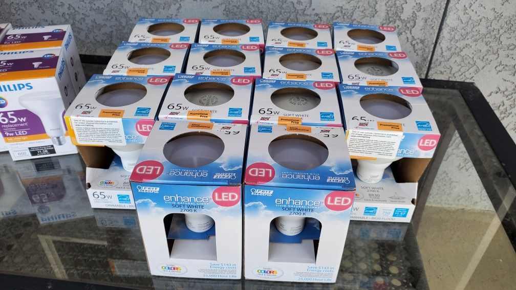 New LED light bulbs