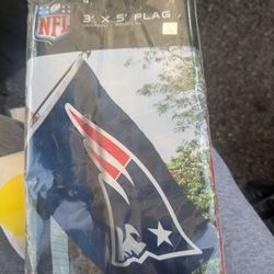 Patriots Flag Banner 3 By 5 Feet 