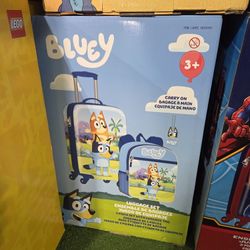 Bluey 2 PC Luggage Set 