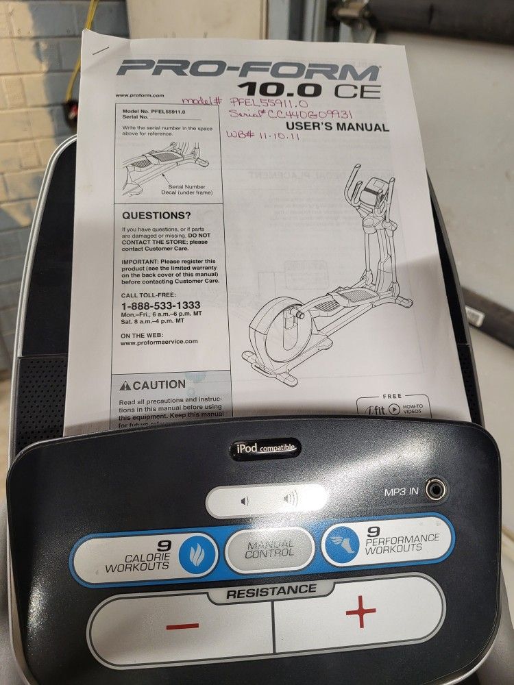Pro Form -  Elliptical