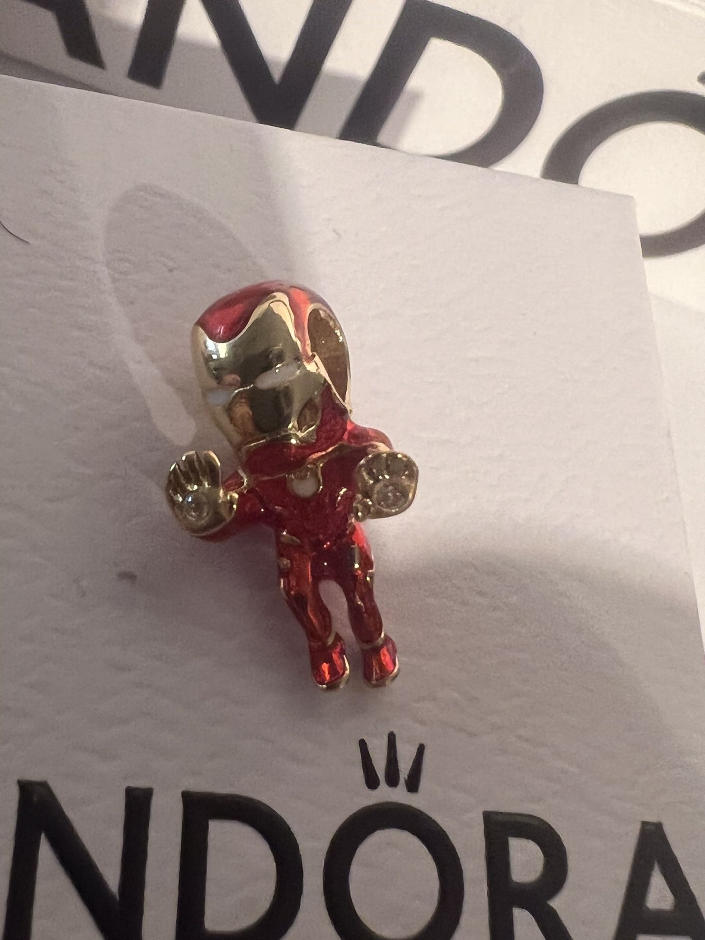 Marvel Iron Man Tony Stark Charm Bead