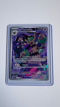 Pokémon Hop's Trevenant Full Art Holo 237/217 ASC Ghost Grass 140 HP Card