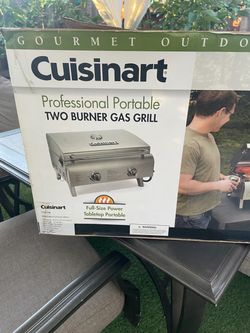 Two burner gas grill
