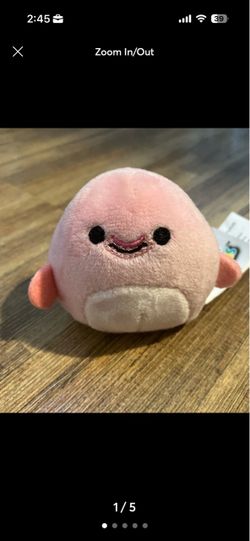 NEW Eric the Blobfish Micro-mallow plush toy- 2.5 inches